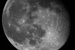 Moon stacked and PS enhance 01-13-20 auto exp and auto gain (mono color) Celestron EdgeHD 11"