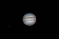 2019-06-23 jupiter and a single moon via 8SE